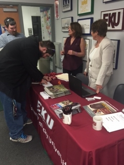 Gail Creekmore, Jeannie Trumbo, Jacob Spicer, and Joe Spicer